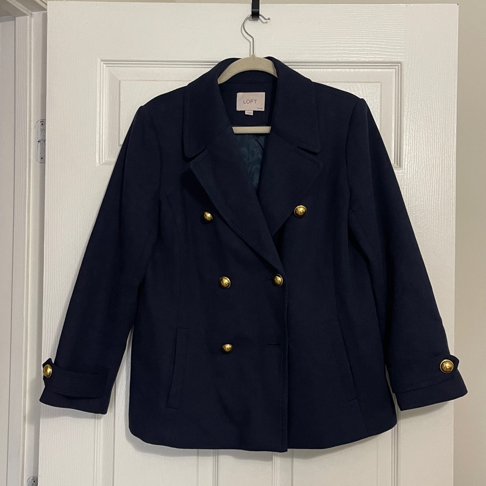Loft Women's Vintage Peacoat